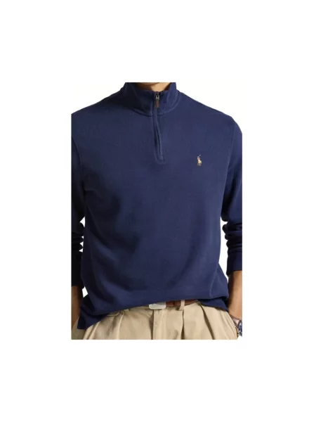 Polo Ralph Lauren Sweter Granatowy niebieski