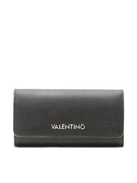 Portfel z napisem z logo model ALEXIA' Valentino Bags czarny