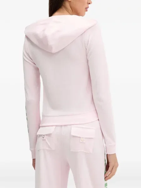 Hanorac cu glugă Juicy Couture roz