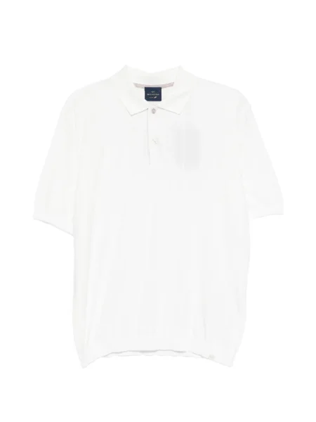 Polo Paul & Shark alb