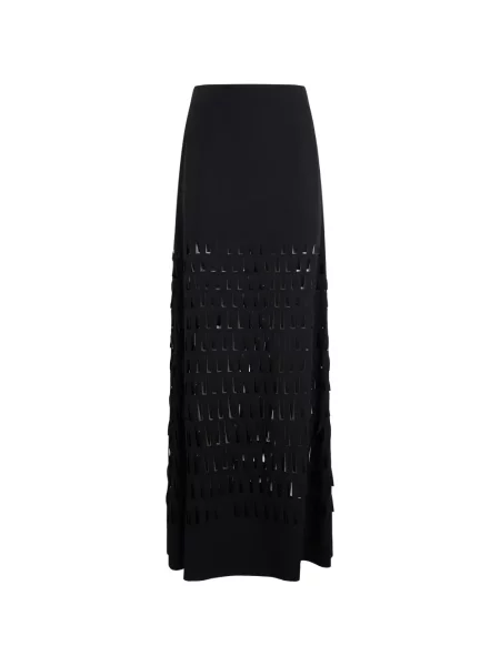 Fusta maxi Alberta Ferretti negru