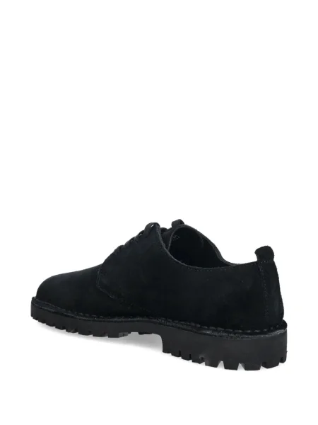 Pantofi derby Clarks Originals din piele de căprioară negru