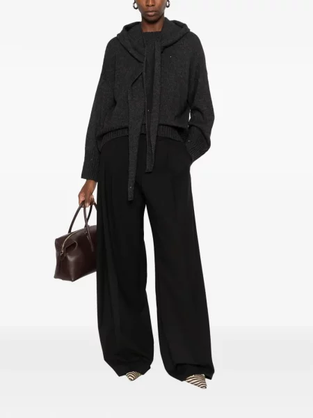 Pantaloni palazzo Thelatest negru