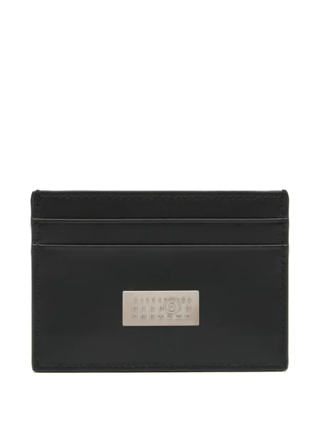 Portofel Mm6 Maison Margiela cu autograf negru