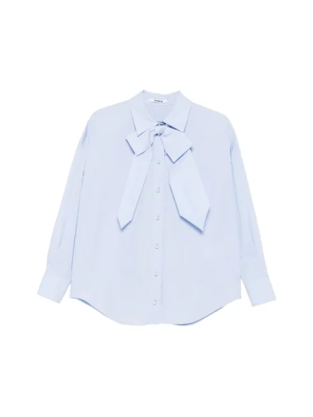 Koszula Vivetta z kokardką niebieska