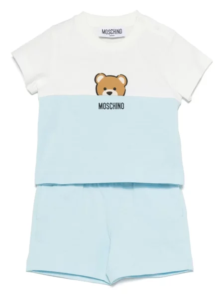 Szorty dziecięce Moschino białe