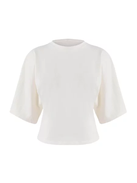 Trendyol Tricou natural alb