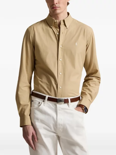 Șosete Polo Ralph Lauren cu broderie în carouri de flanelă verde