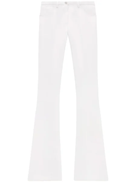 Pantaloni Courreges alb