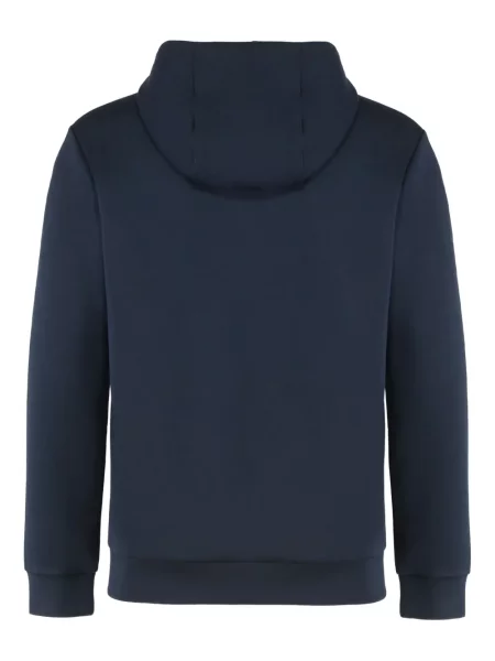 Суичър с качулка Ea7 Emporio Armani синьо
