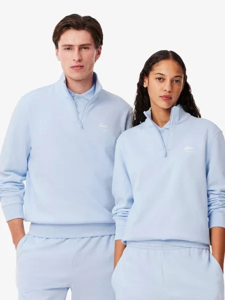 Жіночий Світшот Lacoste блакитний