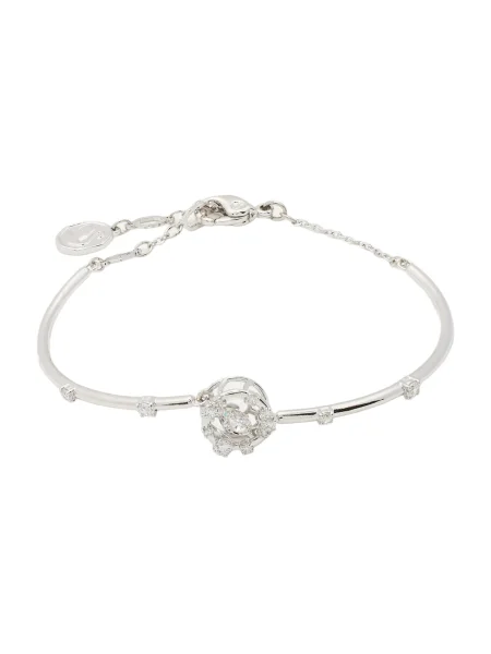 Swarovski Narukvica srebro / prozirna