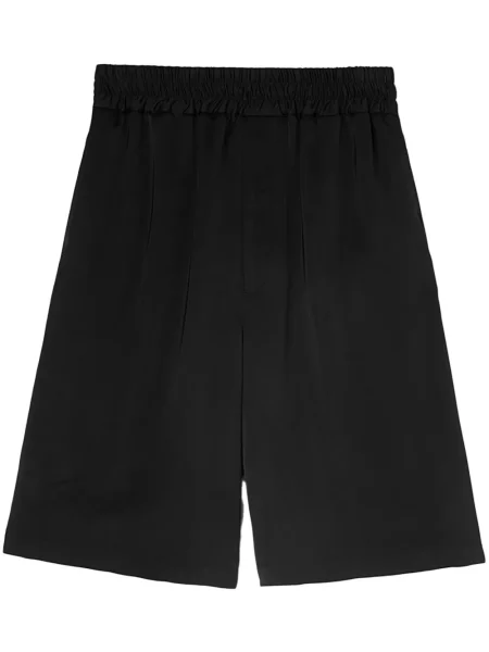 Pantaloni scurți Jil Sander negru