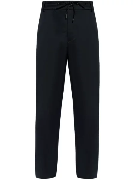Pantaloni chino Moncler albastru