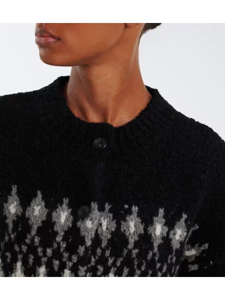 Cardigan Altuzarra de lână negru