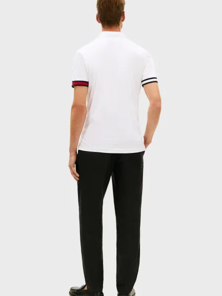Поло Tommy Hilfiger біле