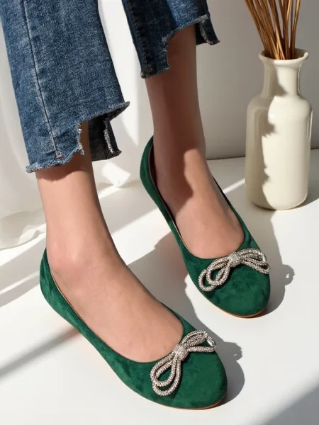 Baleríny Resti s mašlí modré