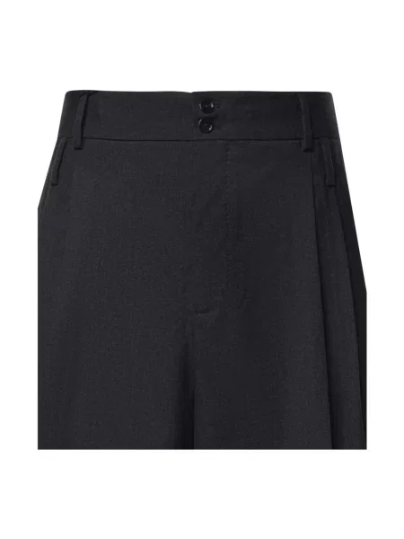 Spodnie Dolce And Gabbana wełniane szare