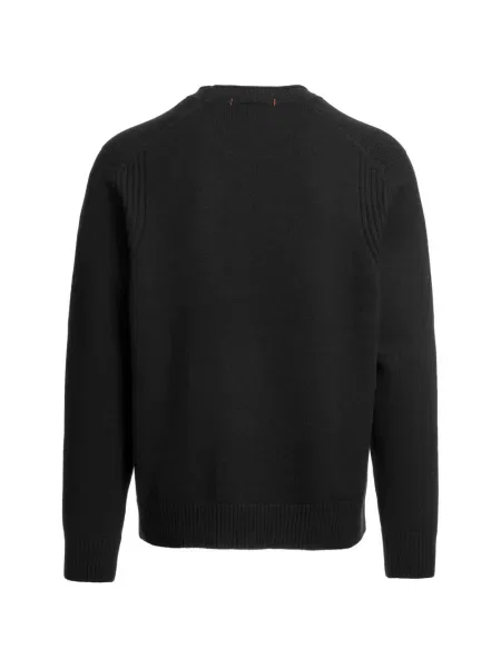 Pulover Parajumpers cu decolteu rotund negru