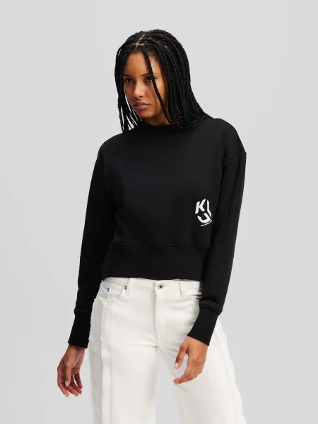KARL LAGERFELD JEANS Majica črna bela