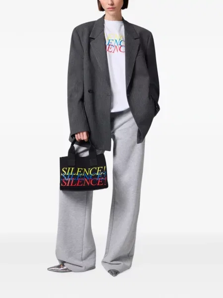 Tricou Msgm cu imagine alb