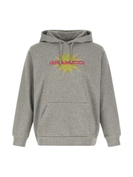Bluza z kapturem Gramicci z kapturem szara