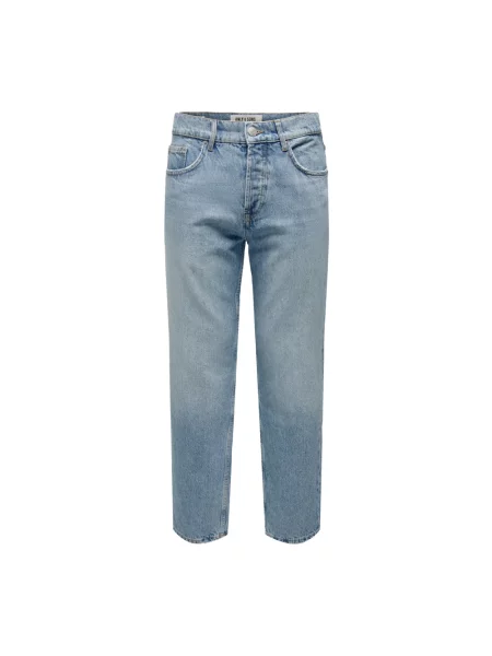 Jeansy z poszerzaną nogawką i 5 model ‘EDGE’ Only & Sons niebieskie