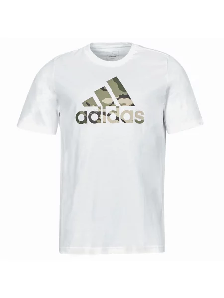 Majica Adidas s camo uzorkom bijela