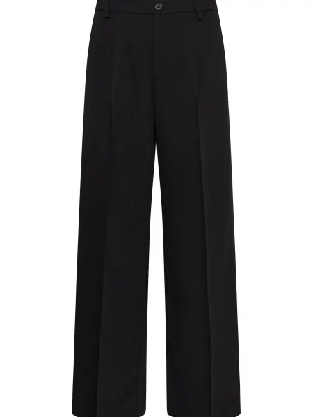 Kaffe Pantaloni cu dungă KA Sakura' negru