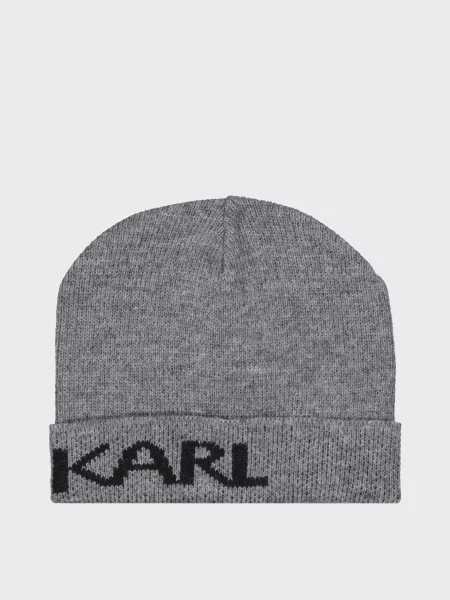 Шапка Karl Lagerfeld сіра