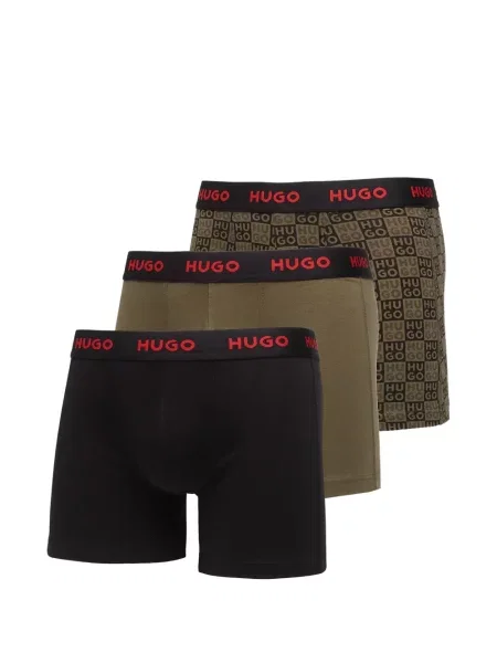 Boxeri Hugo stretch negru