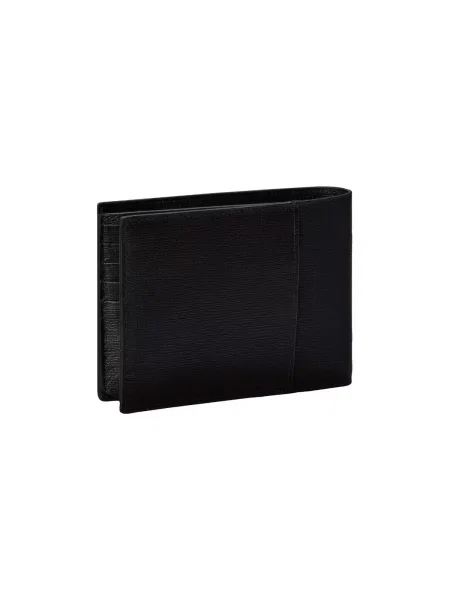 Calvin Klein Peňaženka Emblem Hw Trifold W/ Coin čierna
