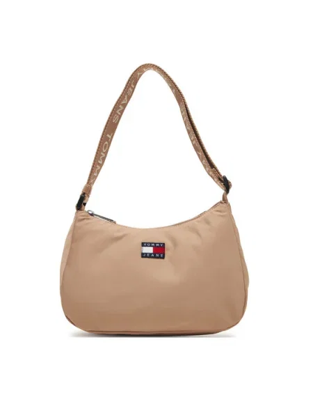 Чанта Tommy Jeans бежово