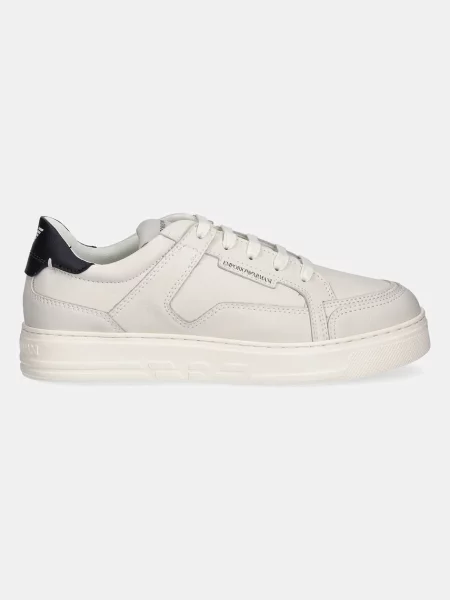 Sneakersy Emporio Armani białe
