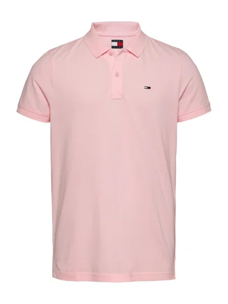 Tommy Jeans Tricou polo roz