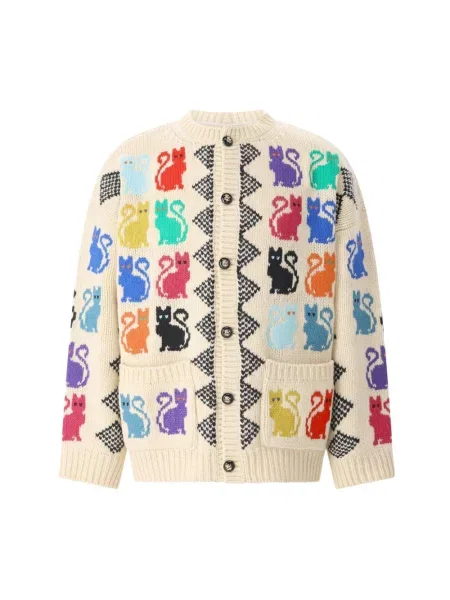 Kardigan Valentino wełniany