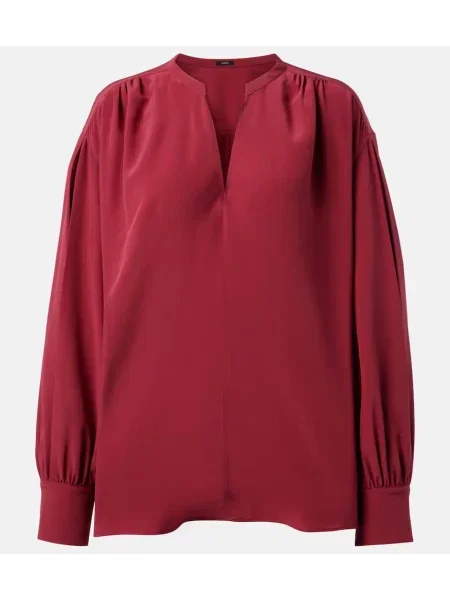 Bluză Joseph de mătase roșu