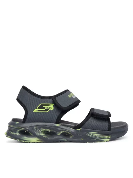 Sandały Skechers szare