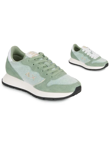 Pantofi Sun68 verde