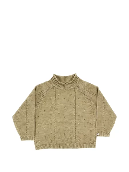 Sweter dziecięcy Donsje zielony