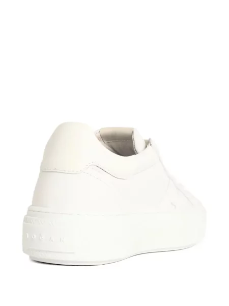 Sneakerși Hogan din piele alb
