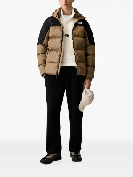 Пухено яке The North Face с качулка