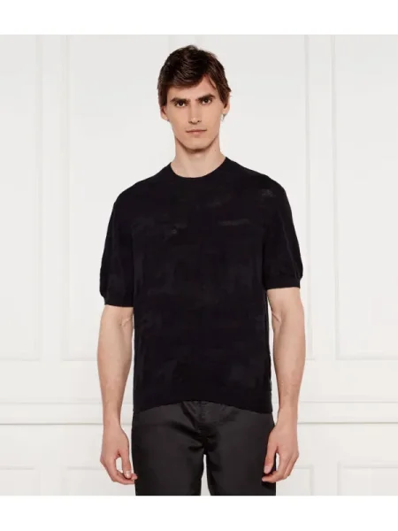 Armani Exchange Tricou negru
