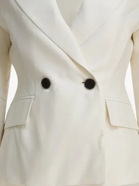 Geacă Sandbeige alb