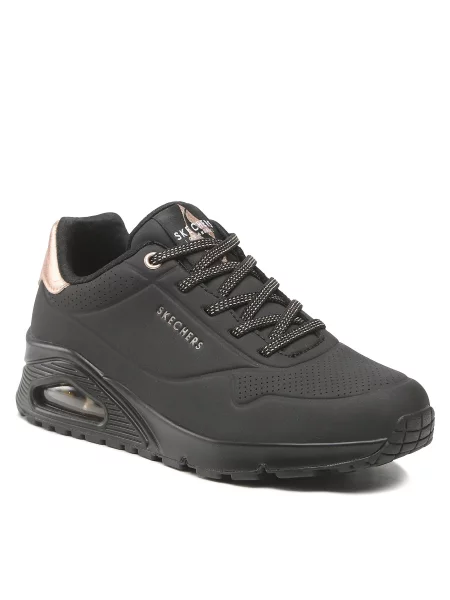 SKECHERS Nizke superge Uno zlata črna