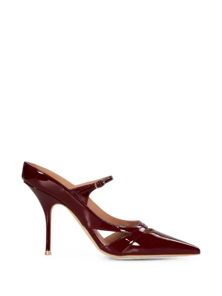 Pantofi cu toc Malone Souliers din piele de lac roșu