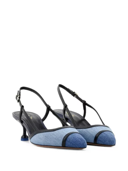 Pantofi cu toc Paul Warmer slingback albastru