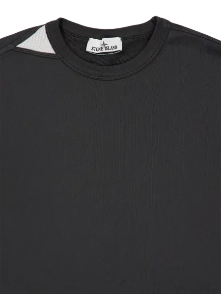 Pulover Stone Island cu strasuri negru