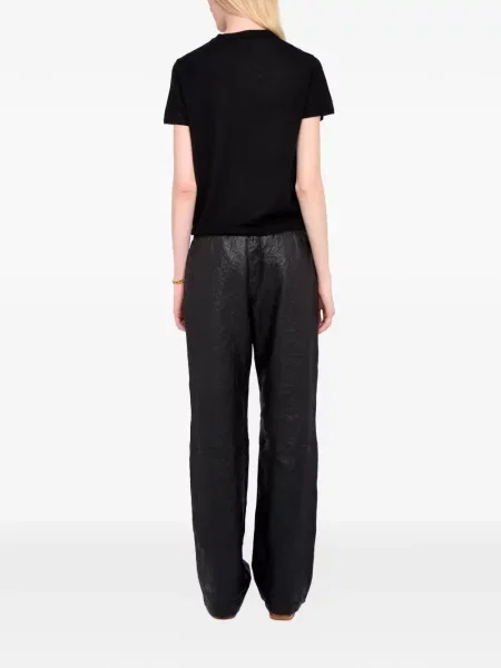 Grafički majica Zadig&voltaire crna