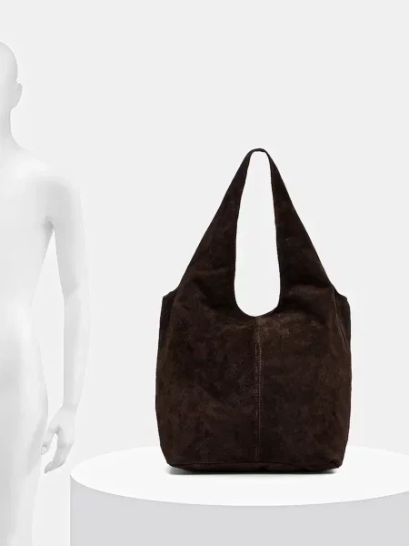 Замшева сумочка Answear.LAB коричневий